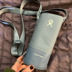 Powder Blue Hydroflask Water Bottle Strap/Holder/Carrier
